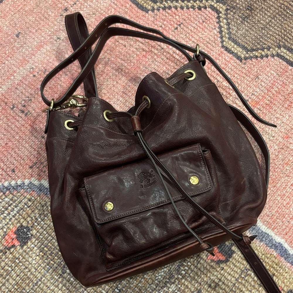 IL Bisonte Convertible Shoulder Bag / Backpack
